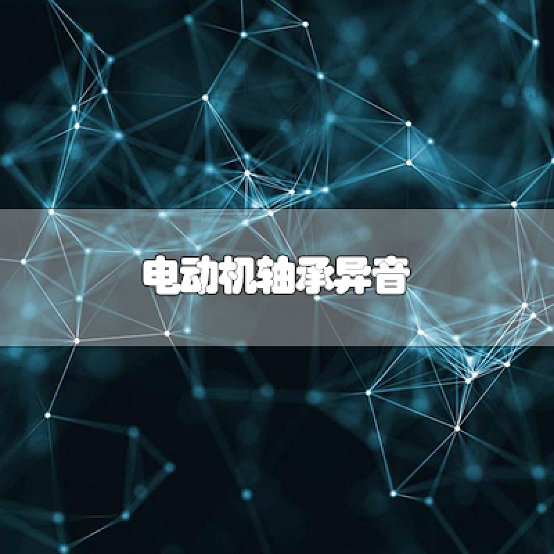 電動機(jī)軸承異響的常見原因